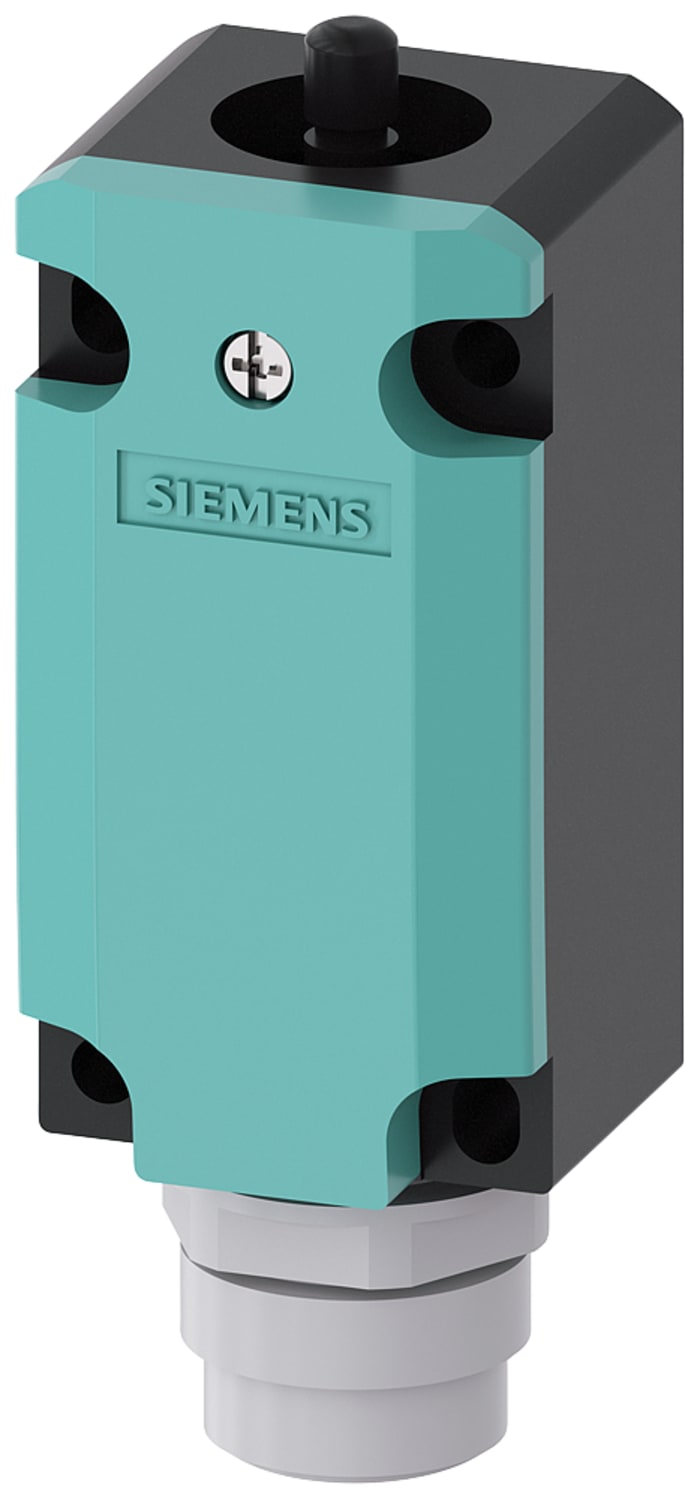 3SE51150LA001AD1 Siemens Siemens 3SE51 Series Safety Switch, 2NC/1NO, IP65, 3P, Metal Housing