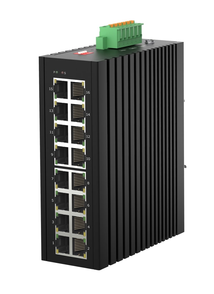 RS PRO Unmanaged 16 Port Ethernet Switch, RJ-45