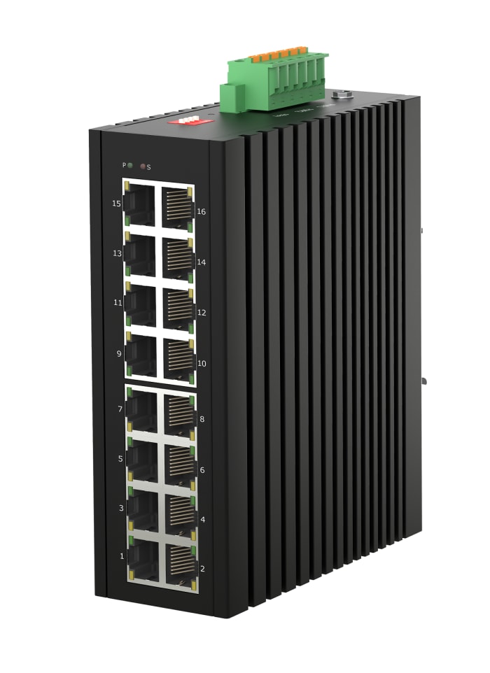 RS PRO Unmanaged 16 Port Ethernet Switch, RJ-45