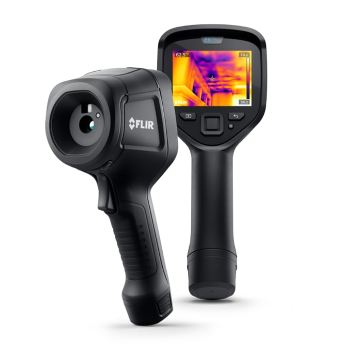 FLIR E6 Pro Thermal Imaging Camera with WiFi, -20 → +550 °C, 240 x 180pixel Detector Resolution