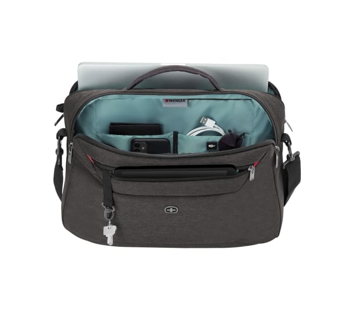 611640 Wenger Commute 16in Laptop Laptop Bag Grey 274 0324