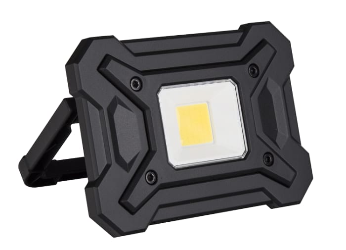 RS PRO Rechargeable LED Work Light, 1000 lumens, USB Plug, 3.7 V, IP54