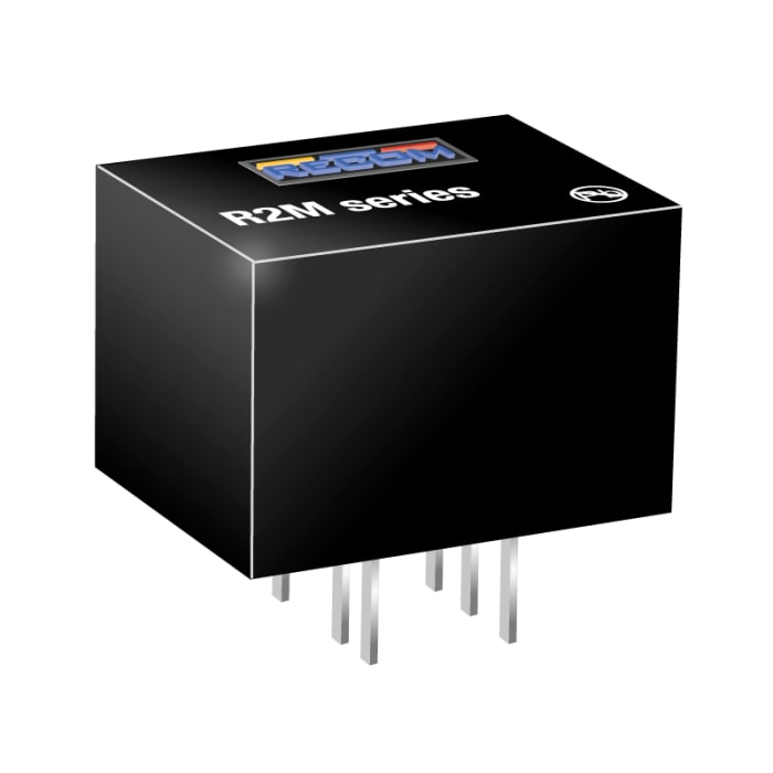 R2M-1205S Recom | Recom R2M DC-DC Converter, 5V dc/ 400mA Output, 4.5 → ...
