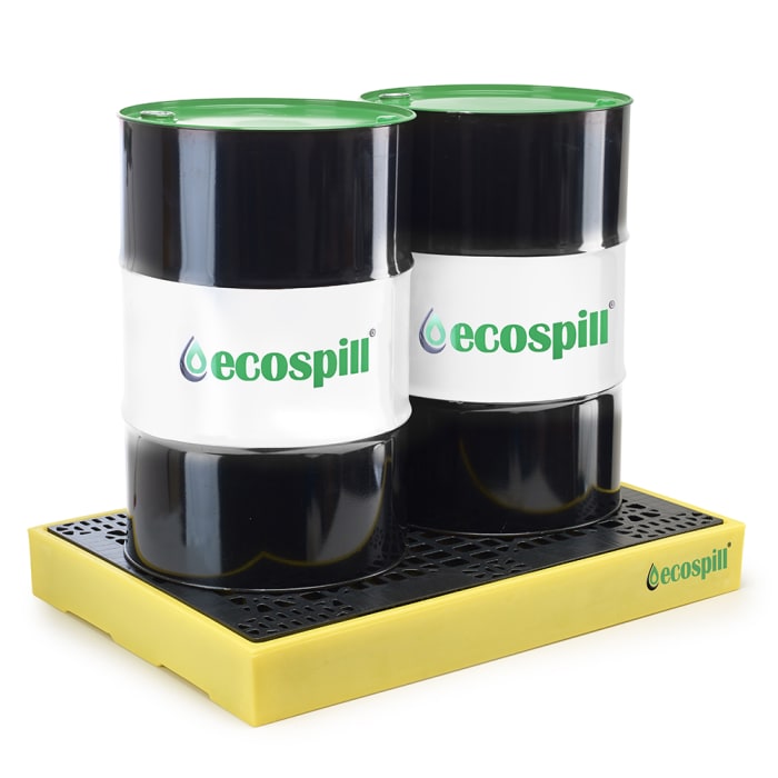 Palé para control de derrames Ecospill Ltd, capacidad 130L, para sustancia química