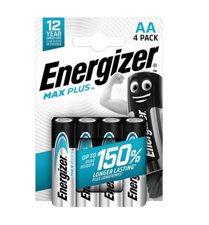 Piles AA Energizer 1.5V Alcaline, zinc / dioxyde de manganèse, 2.5Ah