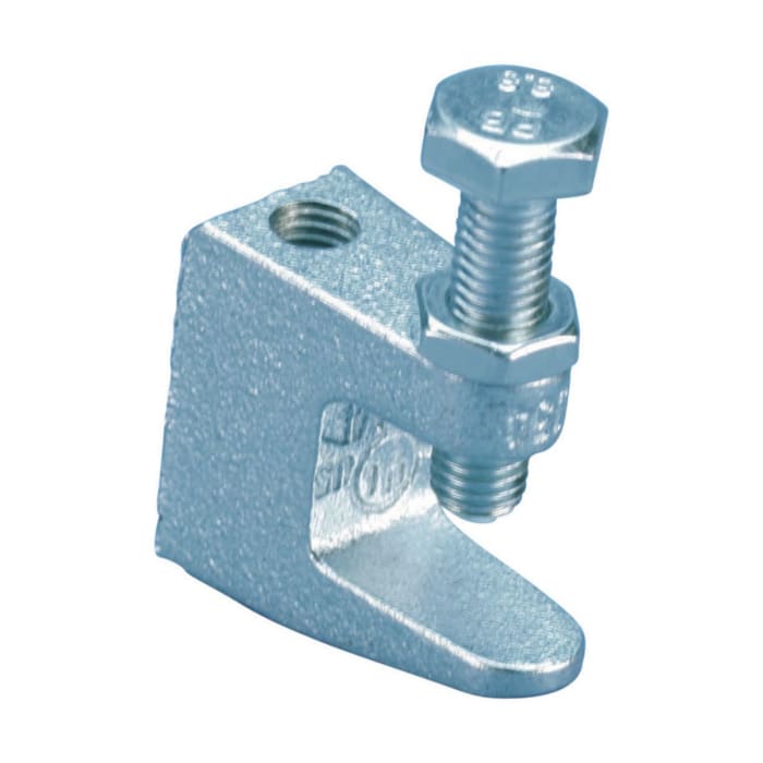 386820 nVent CADDY | nVent CADDY Galvanised Cast Iron Beam Clamp, 122 ...