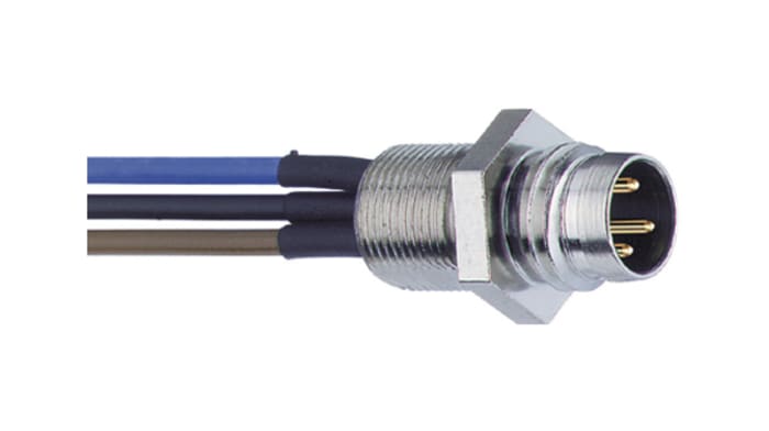 Lumberg Automation Straight Male 4 way M12 to Sensor Actuator Cable, 500mm
