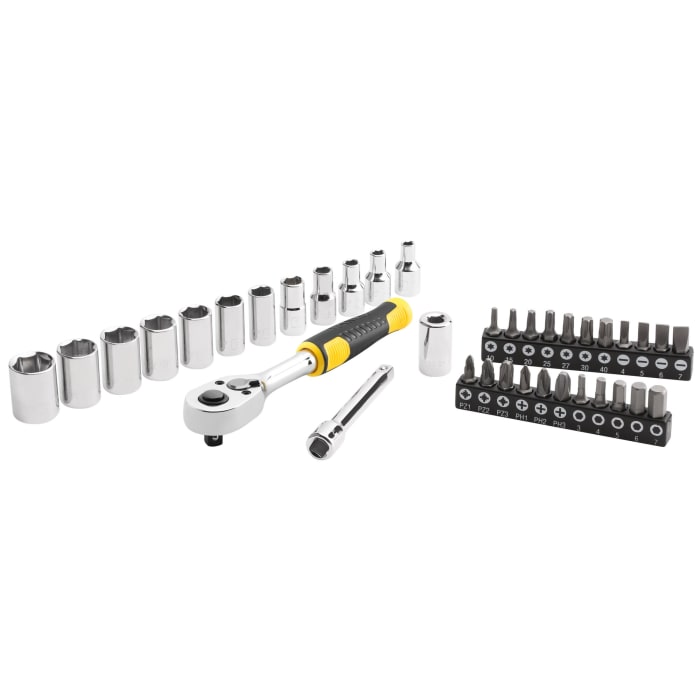 STMT82672 0 Stanley Stanley 37 Piece Imperial Metric 4.5 mm 4 mm 5 mm 6 mm 7 mm 8 mm 9 mm 10 mm 11 mm 12 mm 13 mm 14 mm Bit 279 2294 RS Components