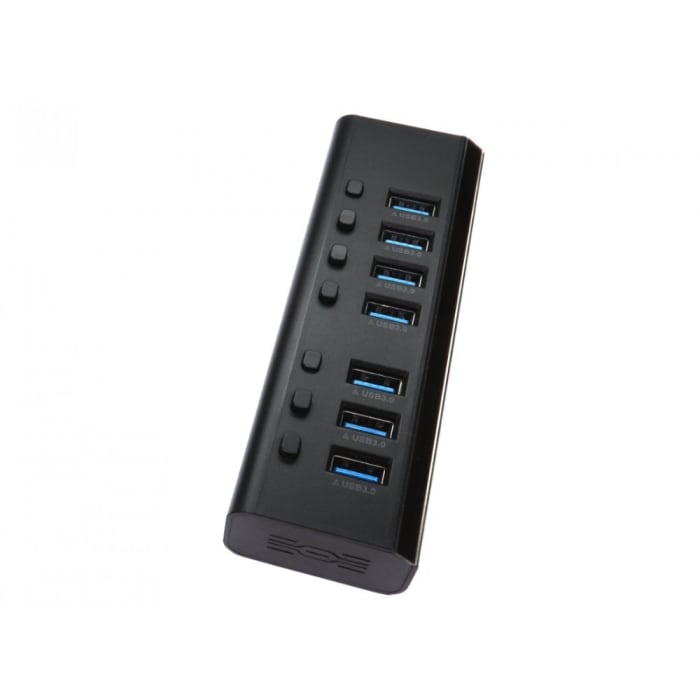 NewLink 7 Port USB 3.0 USB A  Hub, 167 x 125 x 50mm
