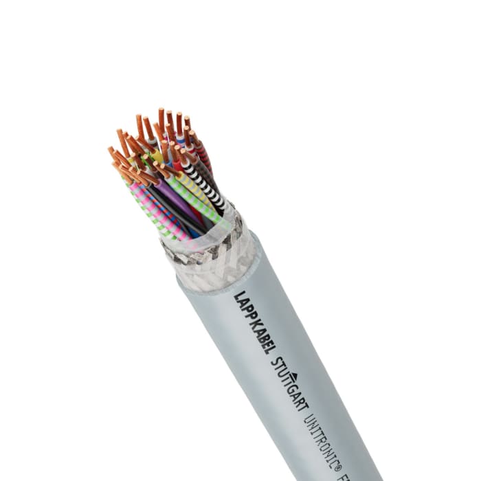 Cable de datos apantallado Datos Lapp de 8 conductores, 0,14 mm², 26, long. 100m Gris