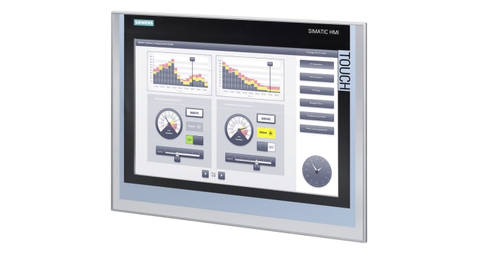 Siemens SIMATIC Series TP1500 Comfort HMI Panel - 15 in, TFT Display, 1280 x 800