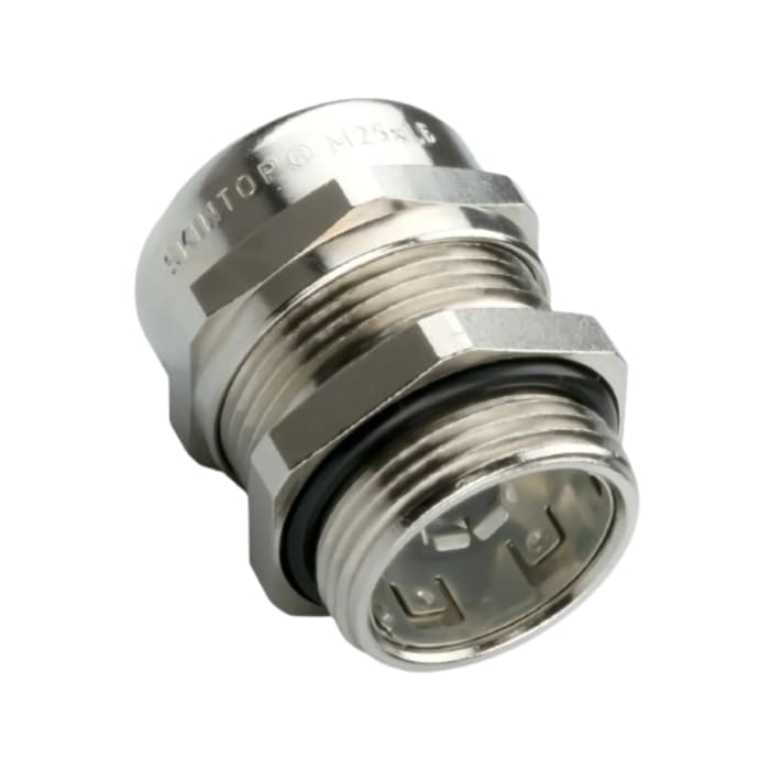 Presse-étoupe Lapp SKINTOP, M25, en Laiton nickelé, Ø 9mm à Ø 17mm, , IP68