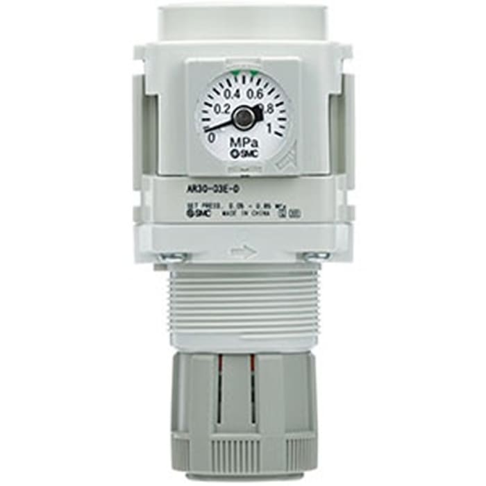 SMC G 1/4 Pneumatic Regulator - 0.5MPa to 0.85MPa, 1/4 in, 1Mpa max. input