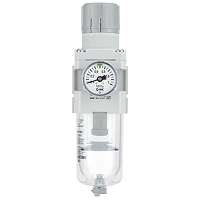 SMC AC Filter Regulator, 5μm, M5 x 0.8, 1 MPa