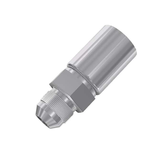 Parker 10348-4-4 Hydraulic Fitting Male, 37 °, Steel, 0.25 in Hose ID