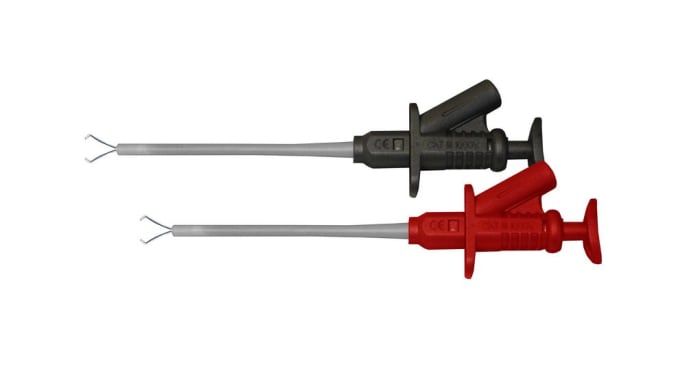 PeakTech Black, Red with , 5A, 1kV, 4mm Socket