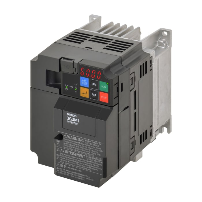 Omron Variable Speed Drive, 1.1 kW, 3 Phase, 400 V ac, 4.1 A, M1 Series