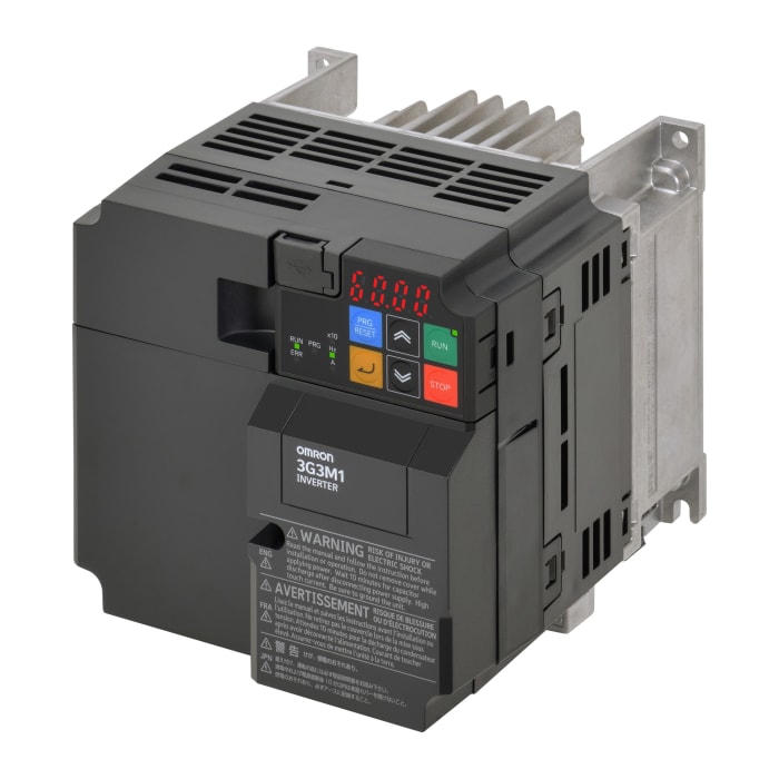 Omron Variable Speed Drive, 4 kW, 3 Phase, 400 V ac, 8.8 A, M1 Series