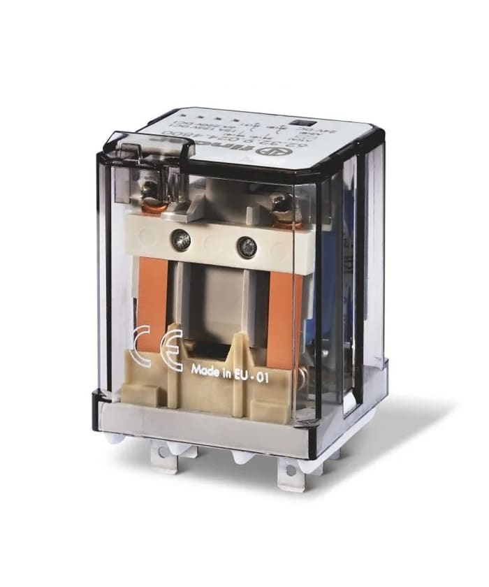 Finder Power Relay, 24V dc Coil, 16A Switching Current, DPDT