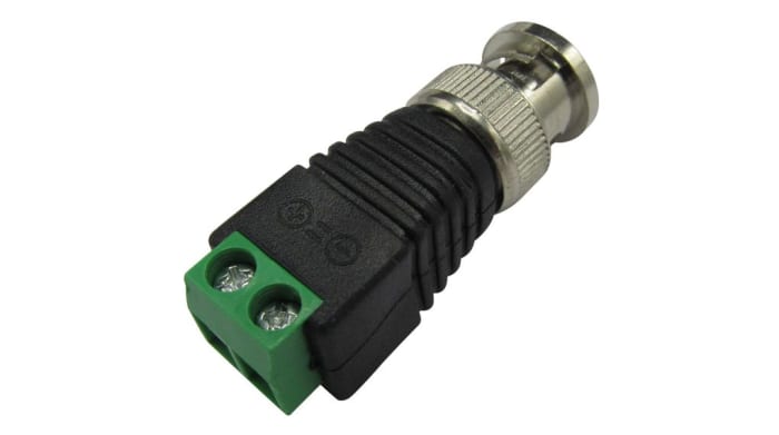 Connecteur BNC RND Mâle Droit, raccordement A souder 50Ω Montage sur câble