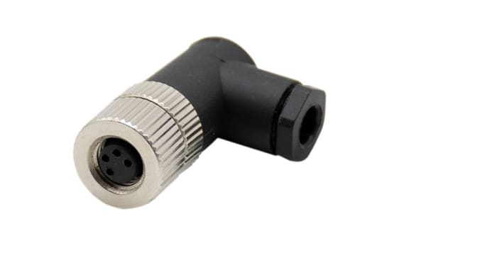 RND Connector, 4 Contacts, Cable Mount, M8 Connector, Socket, Female, IP67, RND 205 Series