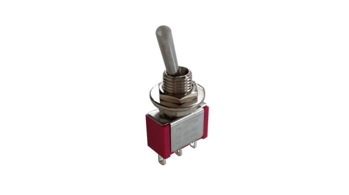 RND Toggle Switch, Panel Mount, On-On, 1CO, Solder Lug Terminal, 28 V ac, 125 V ac, 250 V ac
