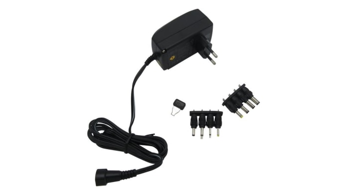 Power Supply (3V-12V, 2.25A) 8 DC Tips