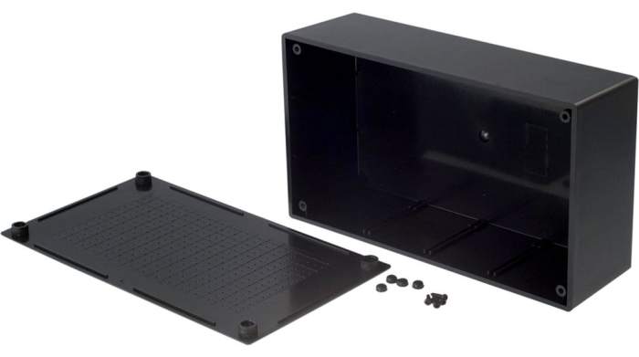 Plastic Enclosure 113x197.4x63mm Black A