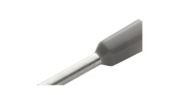 Embout de câblage RND série RND 465, Gris, longueur 20mm