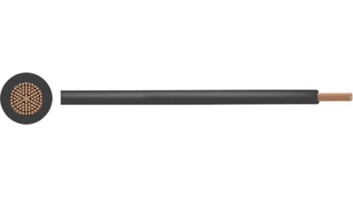Stranded Wire LSZH 1.50mm BLK 100M