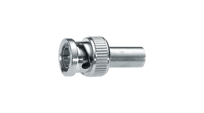 Huber+Suhner 11_BNC Series, Plug Cable Mount, IDC BNC Connector, Crimp Termination, Straight Body