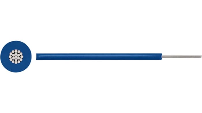 Strd Wire SIAF Flex 0.50mm HO5S-K Blue