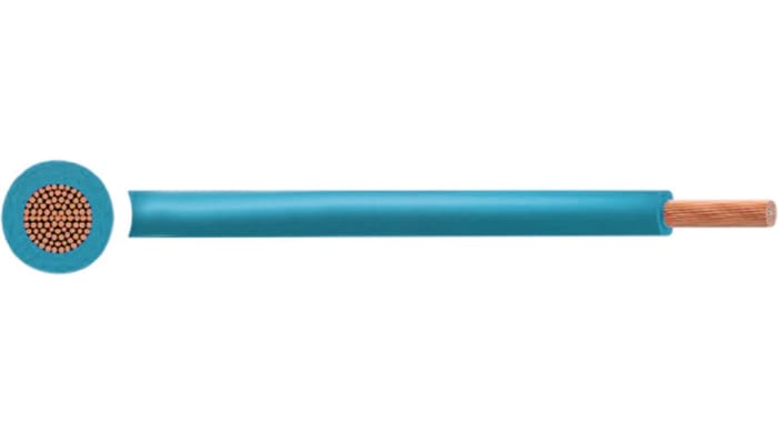 Tri Rated PVC 2.50mm HO7V2-K L.Blue 100m