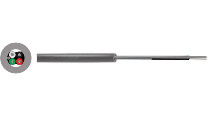 Multipair LSF 2x2x0.34mm F/UTP GRY 100M