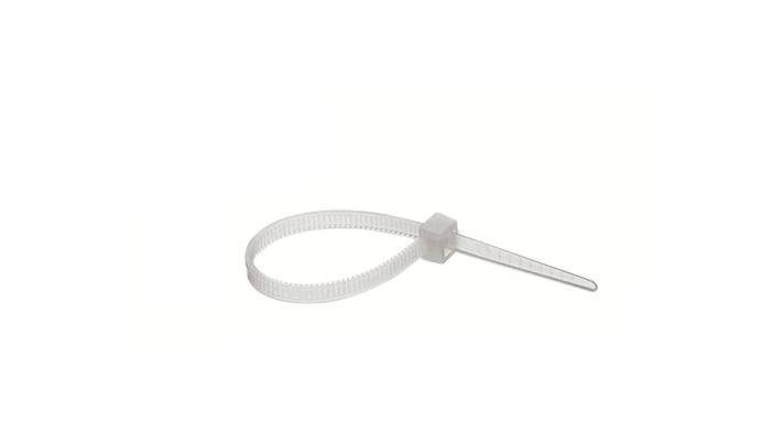 RND Cable Tie, 100 mm x 2.5 mm, Natural Polyamide 66