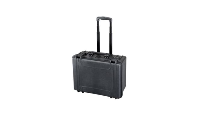 Case incl pluckfoam and trolley