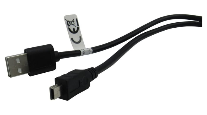 Mini USB 2.0 cable 3m Black