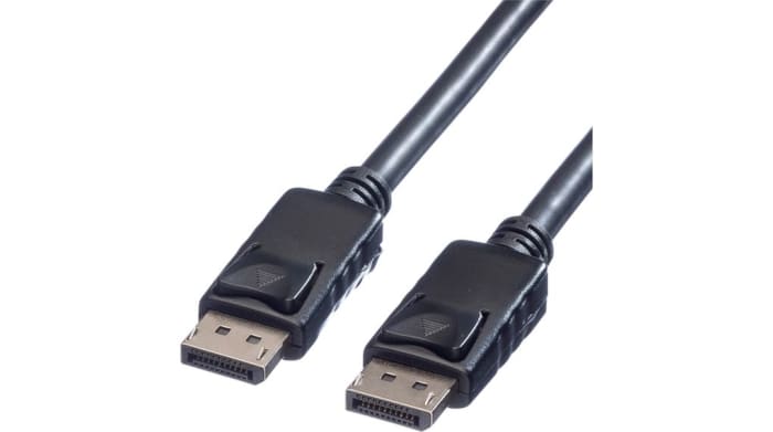 RND Male DisplayPort to Male DisplayPort, PVC  Cable, 3840 x 2160pixels, 5m