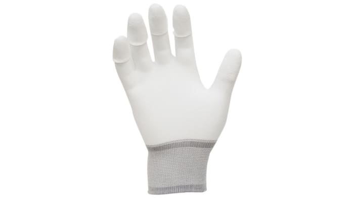ESD PU Tips Glove- Nylon, L Printed