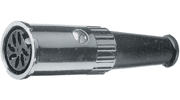 Lumberg 5 Pole Din, DIN 45322, 4A, 60 V ac, Socket, Cable Mount