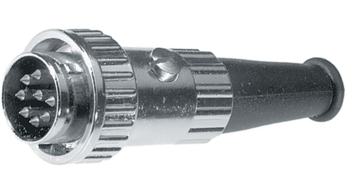 Lumberg 8 Pole Din, DIN 45326, 4A, 60 V, Plug, Cable Mount