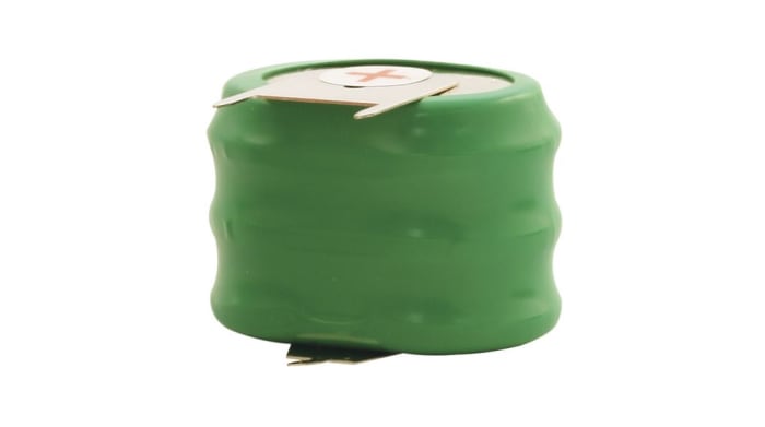 Pile bouton rechargeable Gp Batteries 3.6V, 160mAh, NiMH