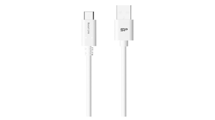 Cable USB 2.0 Silicon Power, con A. USB A Macho, con B. USB C Macho, long. 1m