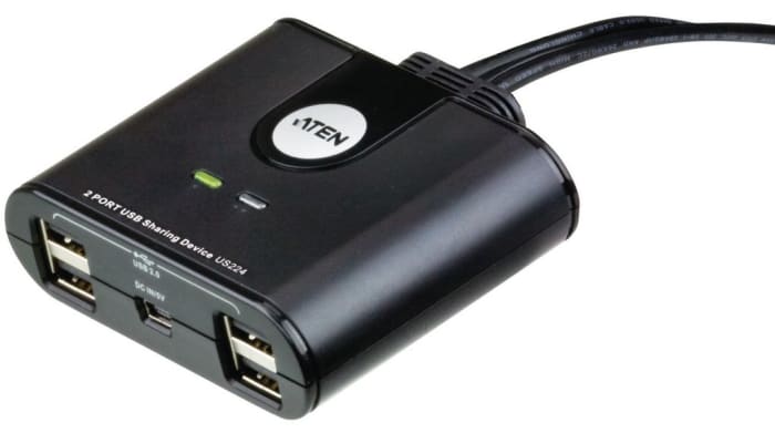 Aten 4 Port USB 2.0 USB A  Hub, USB Bus Powered, 11.10 x 7.80 x 2.50cm