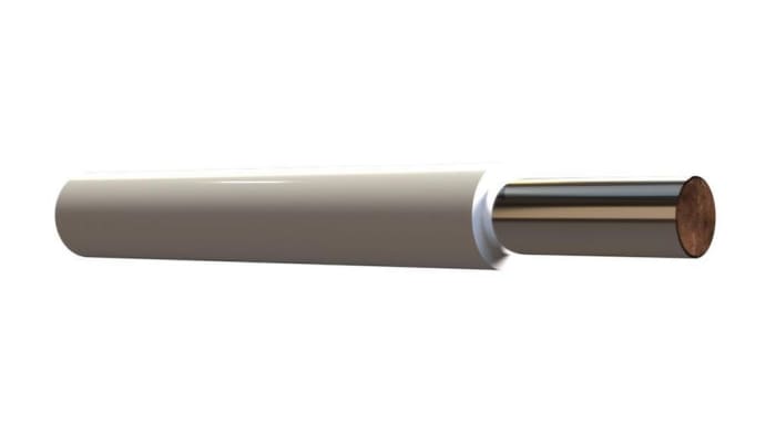 Cables de conexión Habia H-WZT 3001 WHITE, área transversal 0,05 mm² Blanco, long. 100m, 30 AWG