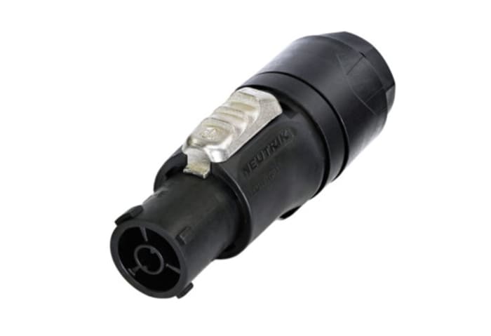 Neutrik, NAC3FX IP65 Black 2 + PE Industrial Power Socket, Rated At 16A, 250 V ac