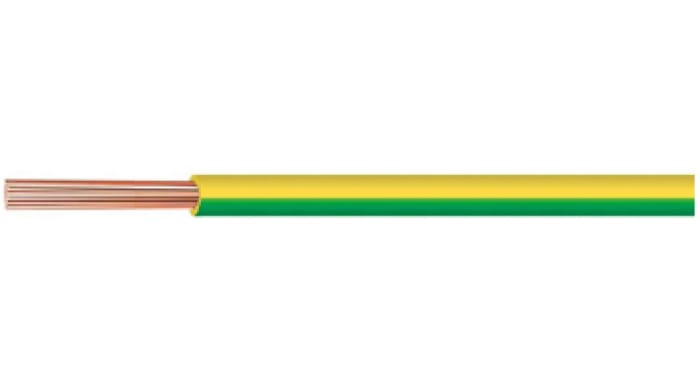 Cables de conexión Helukabel 29162, área transversal 4 mm² Amarillo, long. 100m, 11 AWG