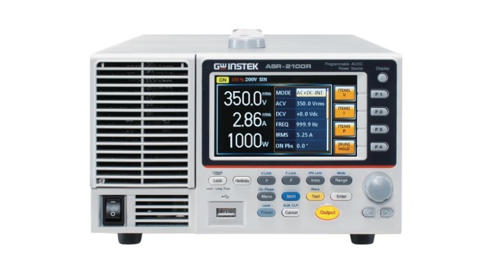 GW Instek ASR 2000 Series Bench Power Supply, 500V, 10A, 1-Output, 1kW