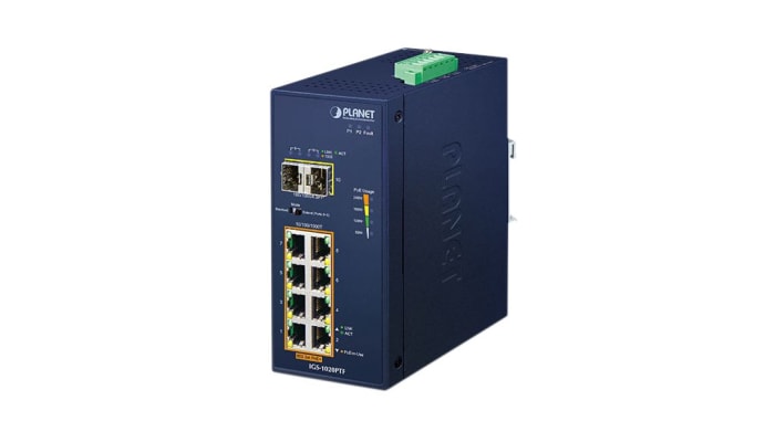Switch Ethernet Planet-Wattohm IGS-1020PTF, 10 ports