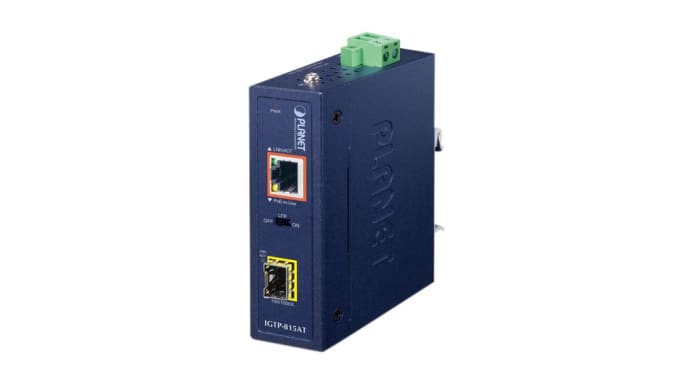 Planet SFP Ethernet Media Converter, 10/100 Mbit/s, 1000 Mbit/s 120km